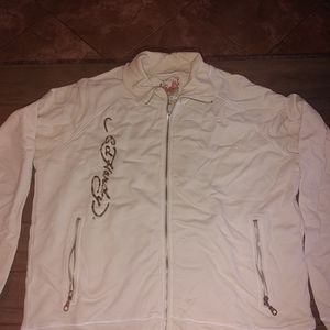 Men's LARGE Ed Hardy ZIP JACKET